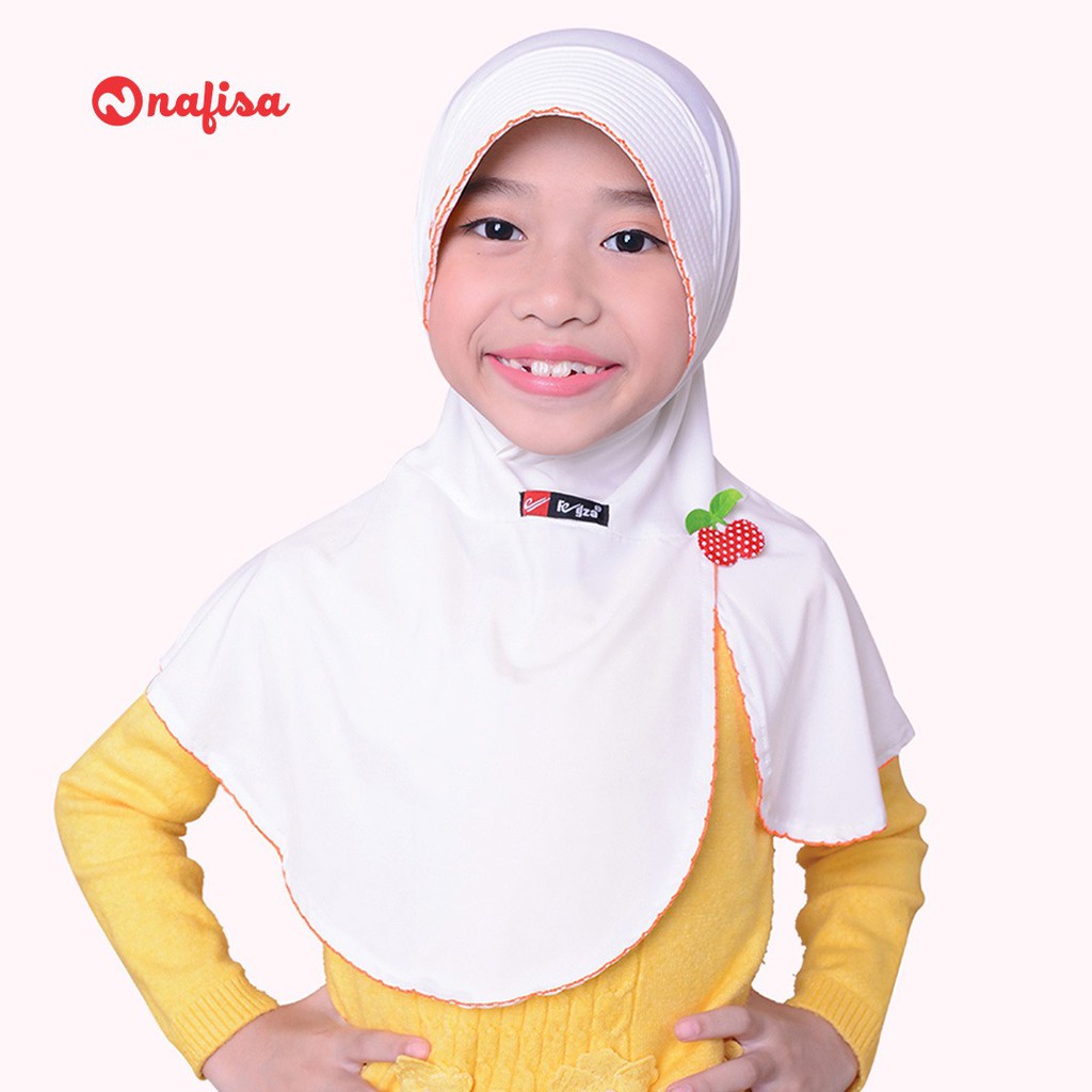 Jilbab Instan Anak Feyza Nuria  | Hijab Instan Anak Premium Jilbab Instan Bergo Anak Usia 4-5 Tahun