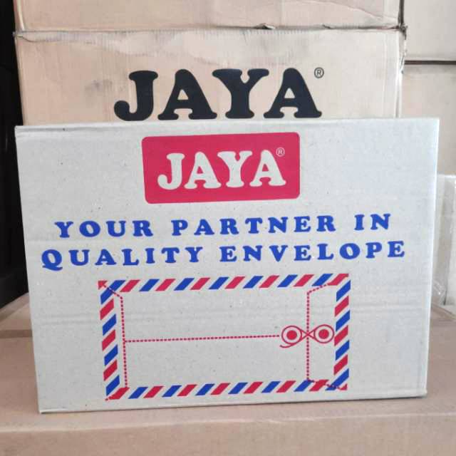 

Amplop Coklat 310 Airmail Tali JAYA (50lbr)