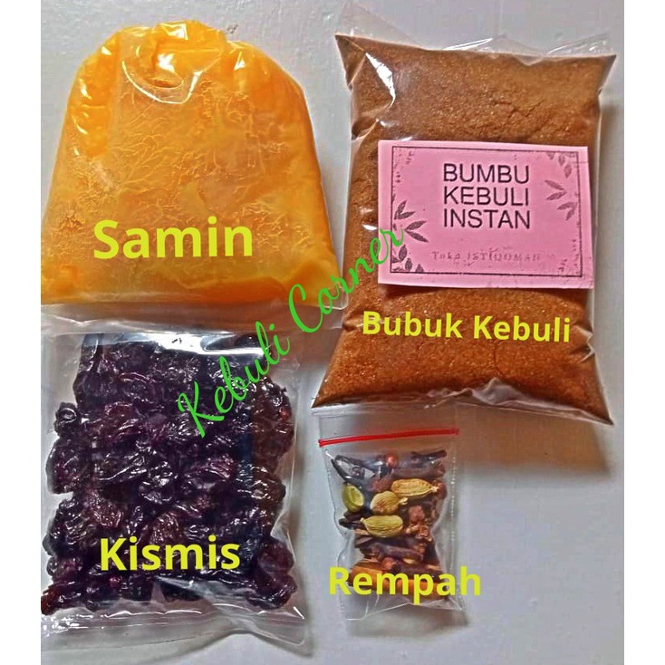 Beras Basmati 1 kg dengan Bumbu Kebuli Komplit