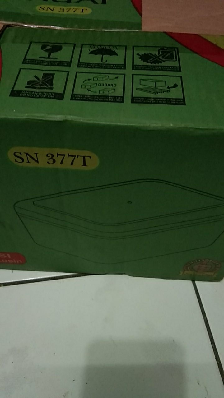 Toples Kue Kering 500gr Nuai Sn 377t Isi 12pcs