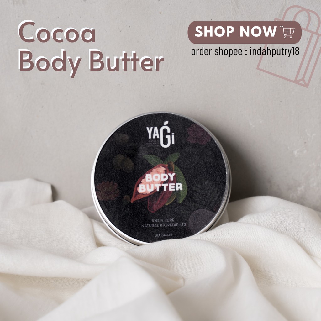 Yagi Body Butter | Cocoa Body Butter | Lavender Body Butter | Yagi Natural