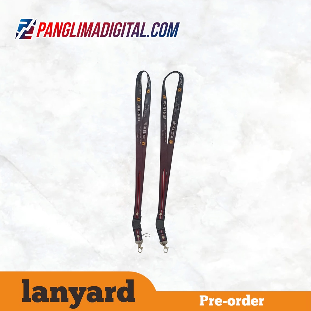 

Lanyard Tali Gantungan Kartu Nama Tanda Pengenal Id Card