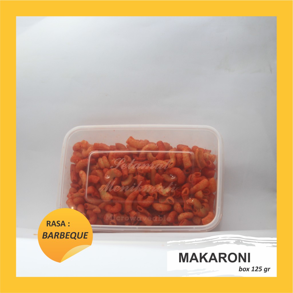 makanan ringan /makaroni/box 175 gram