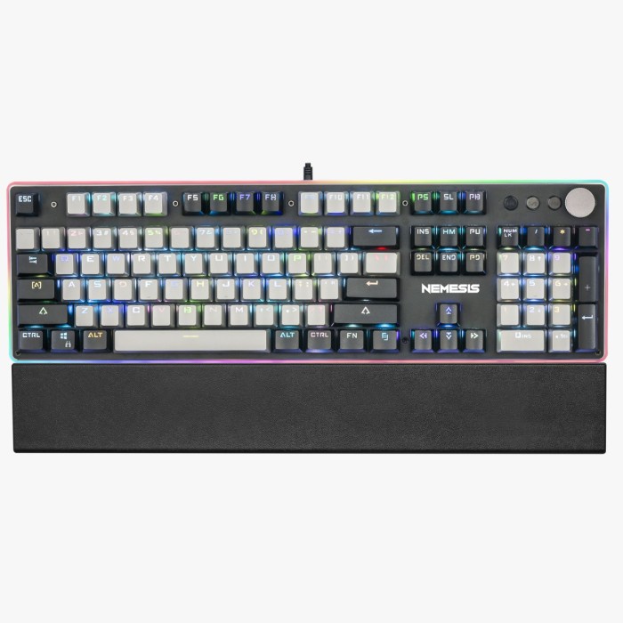 NYK Nemesis Keyboard Gaming KX-1000 VENOM PRO Mecha Optic