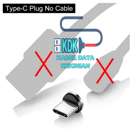 Connector Kabel Charger Magnet Untuk Android TYPE C
