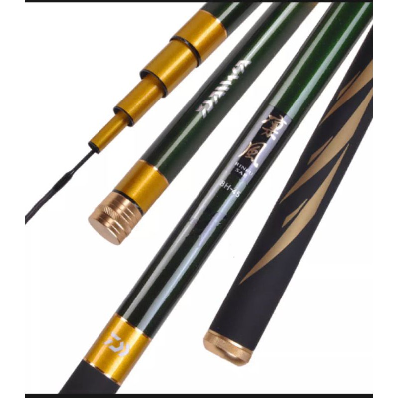 TEGEK BARONANG DAIWA RINFU SAE 540 CM ..8H/19 T(free packing pipa kardus tebal)