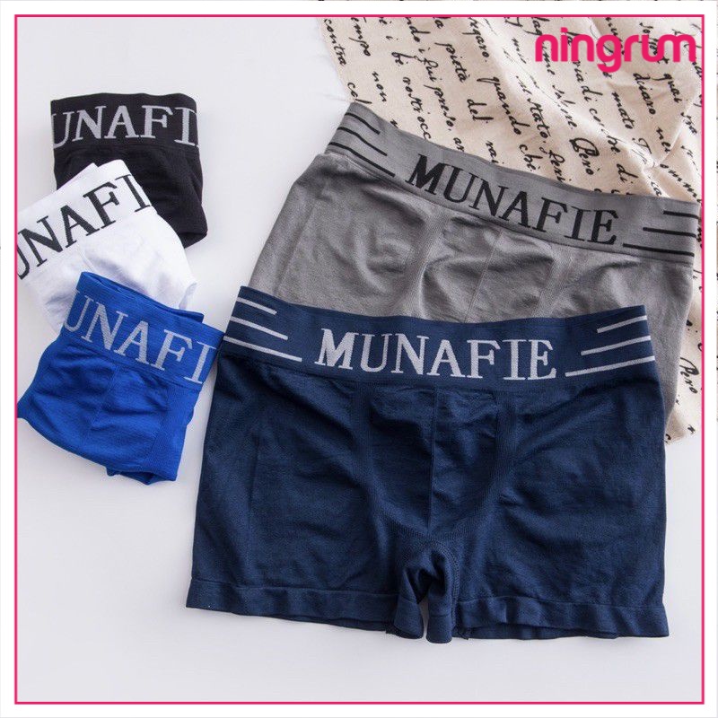 Ningrum Pakaian Dalam Pria Celana Dalam Pria Sempak Pria Celana Kolor CD Pria - Boxer Munafie Underwear Pria Men Boxer - 2302