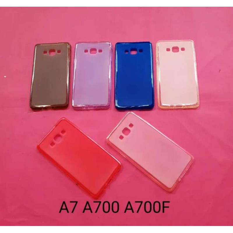 Case Samsung A7 2015 A700 . Core Max G510 soft softcase softshell silikon cover casing kesing housing