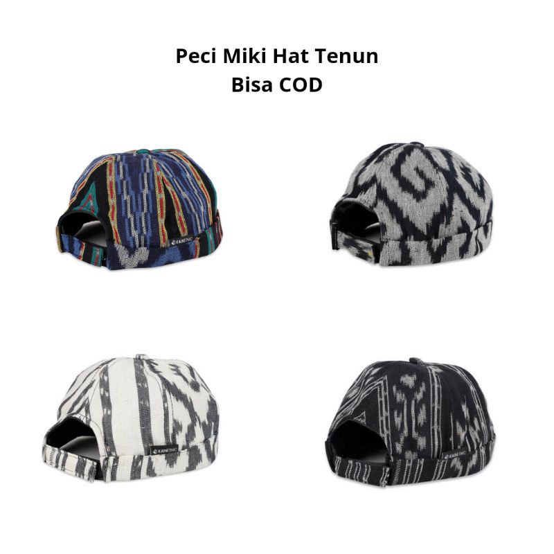 Naka Peci Tenun Miki Hat
