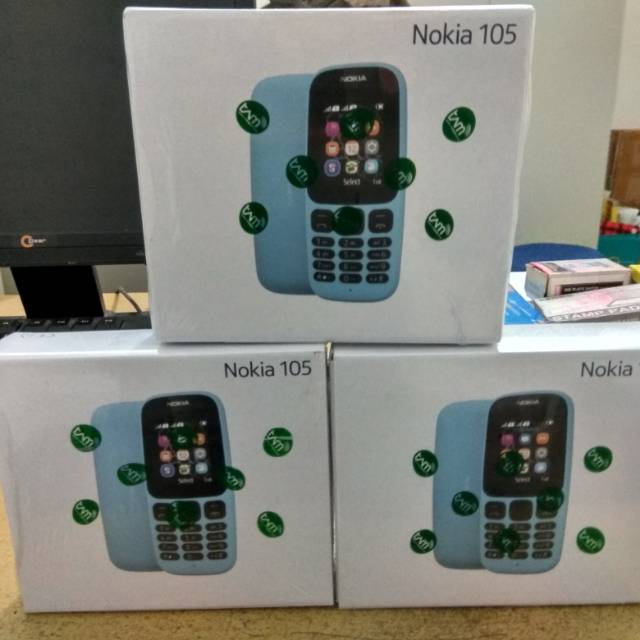 Jual Nokia 105 Dual Sim 2019 Garansi TAM | Shopee Indonesia