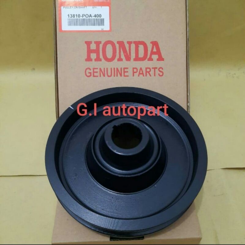 Pully Kruk As Pully Ker As Damper Pulley Crankshaft Honda Accord Cielo