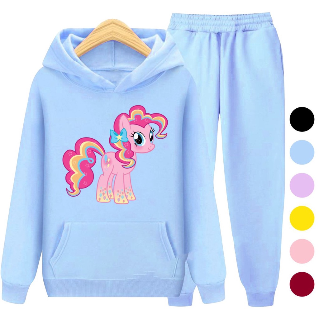 Setelan Anak Sweater Hoodie KUDA PONY/ Sweater Anak Size S (3-5 Thn) M (5-7 Thn) XL(9-12 thn) XXL (13 + thn)