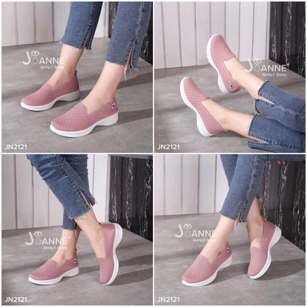 JOANNE FlyKnit Flat Shoes #JN2121 ORIGINAL