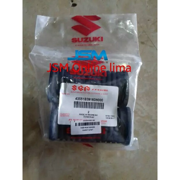 KARET FOOTSTEP DEPAN SHOGUN R SMASH SHOGUN 110 125 AXELO ORIGINAL