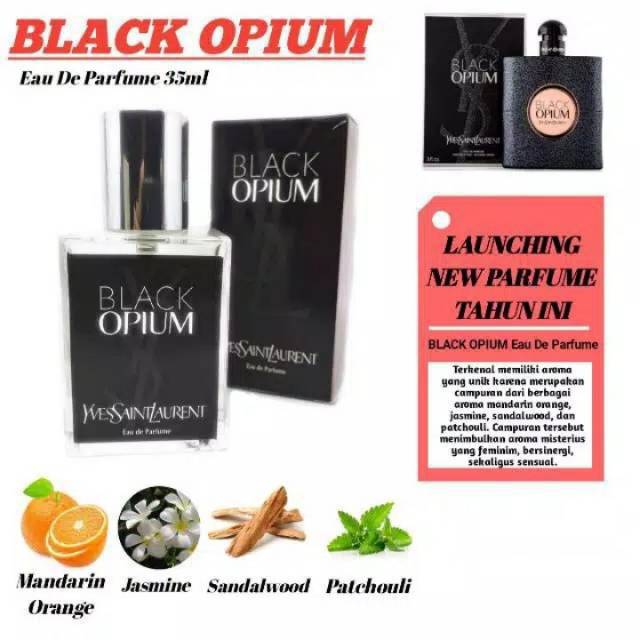 Parfum Pria tahan lama / Parfum Black opium original Parfum Mon Paris Parfum Wanita 30ml Parfum Viral Parfum Black opium murah