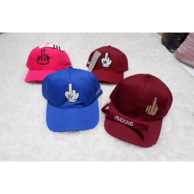 Topi Baseball Fuck Termurah | Topi Fuck Murah | Baseball Cap | pengait besi