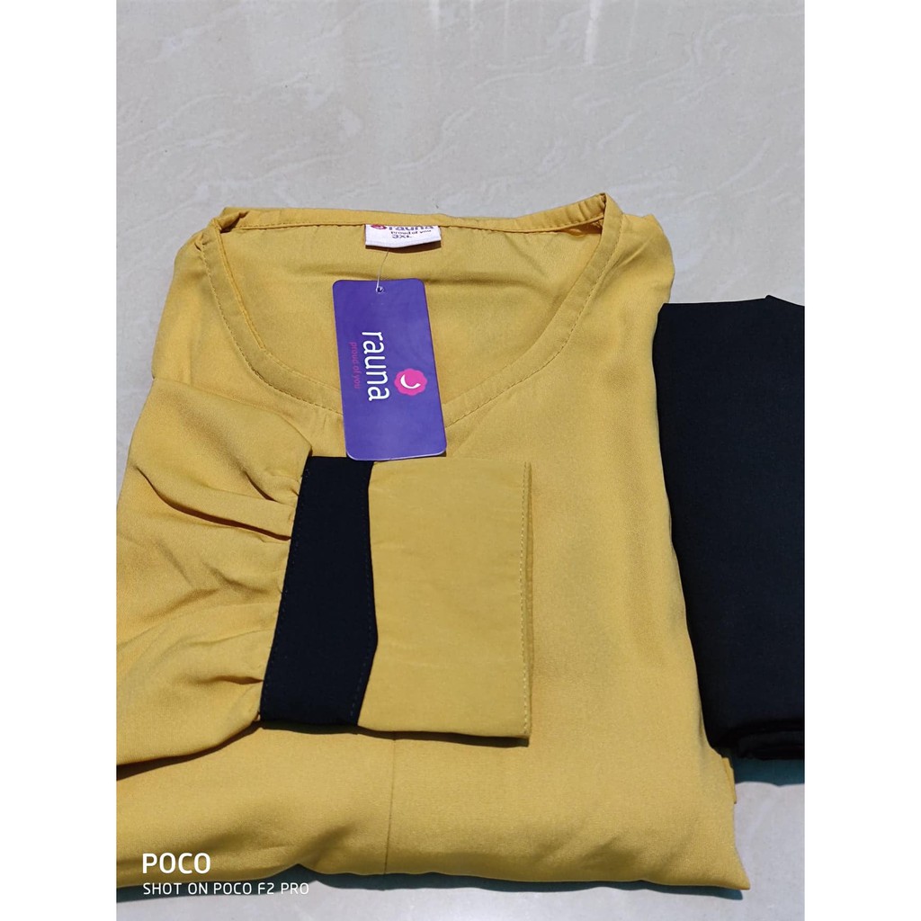 Dress Rauna Syar'i / RK - 241 / Fashion  Muslim