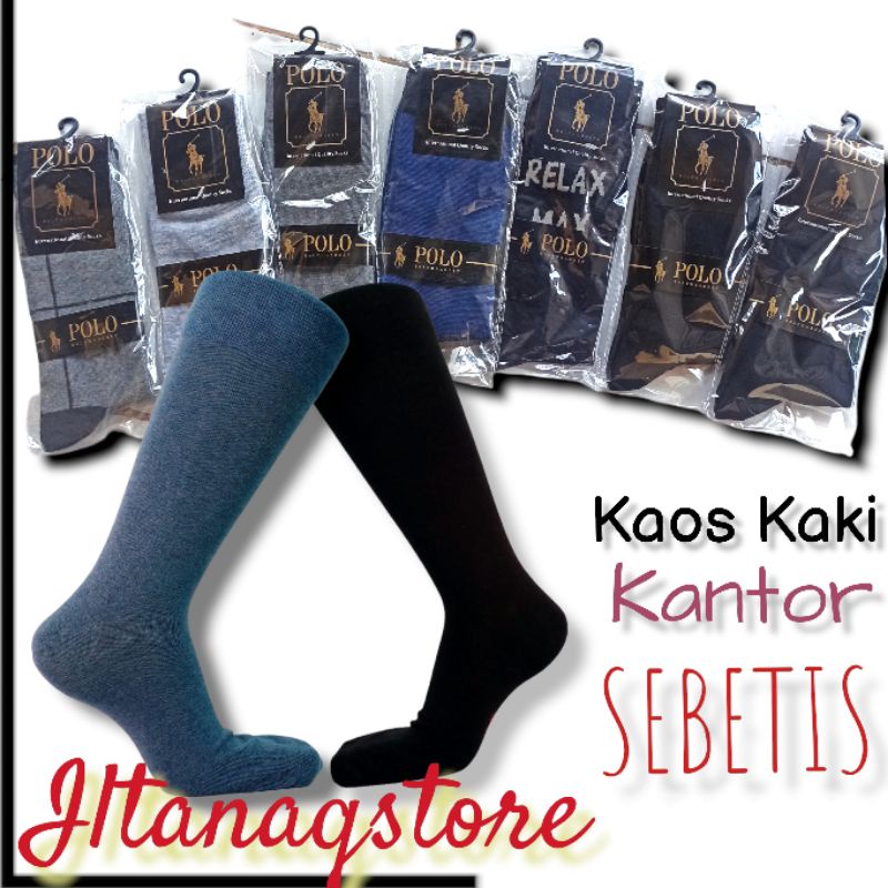 Kaos Kaki Kantor Polos Dewasa Kantoran Belly Komputer Spandek PE Best Seller