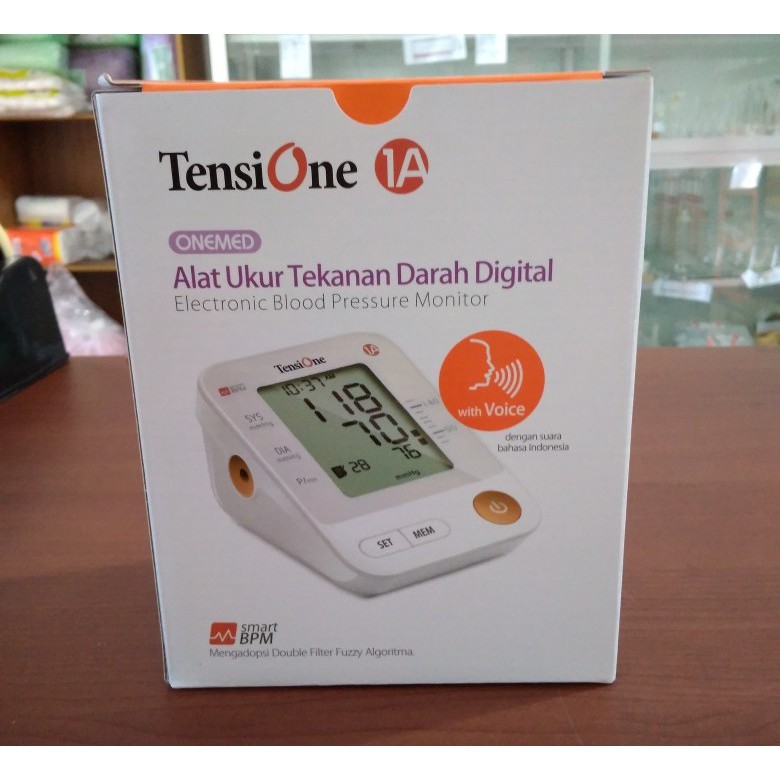 ONEMED Tensimeter Digital Tensione 1A With Voice + Adaptor