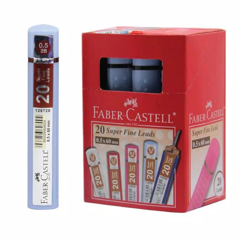 

Super Fine Leads Faber-Castell / Isi Pensil Faber Castell 0.5mm