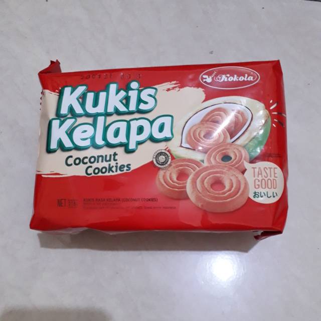 

Kukis kelapa kokola 218gr