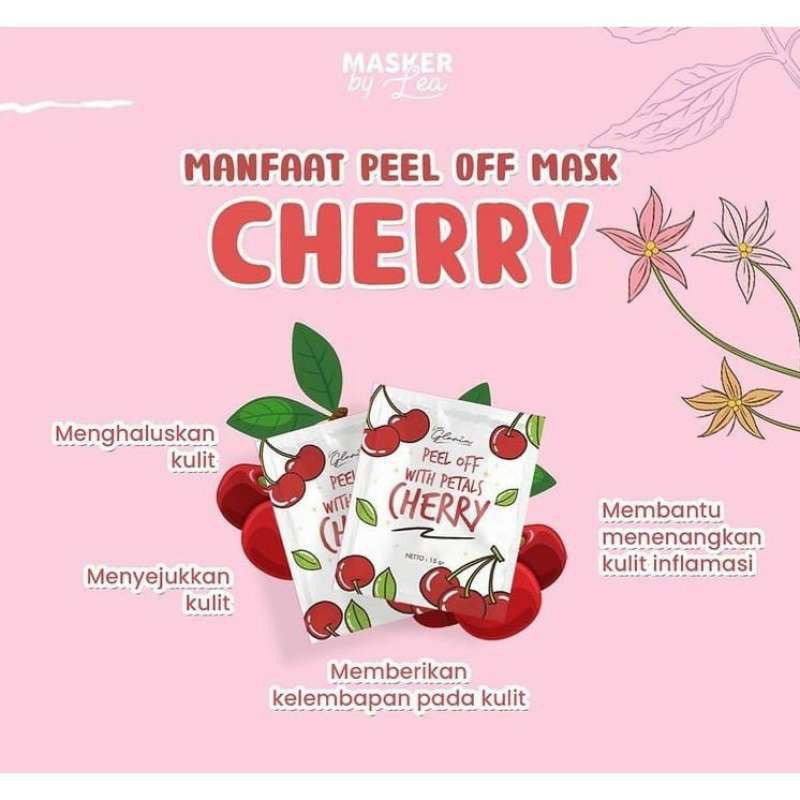 [BUY 5 FREE TONER] Lea Gloria Peel Off With Petals Mask