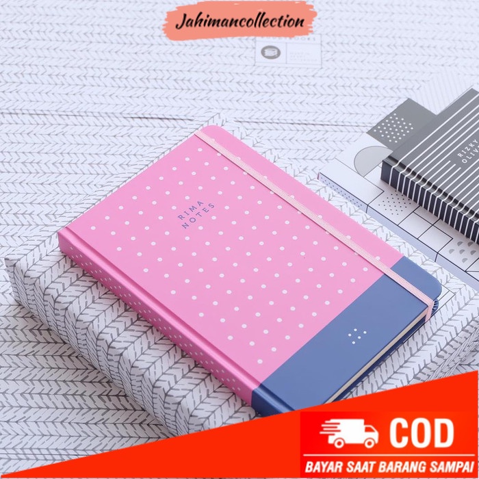 

✨ BISA COD ✨ Notebook Custom Buddybooks Custom Buku Jurnal Spiral Planner BASIC 09 - Size A6