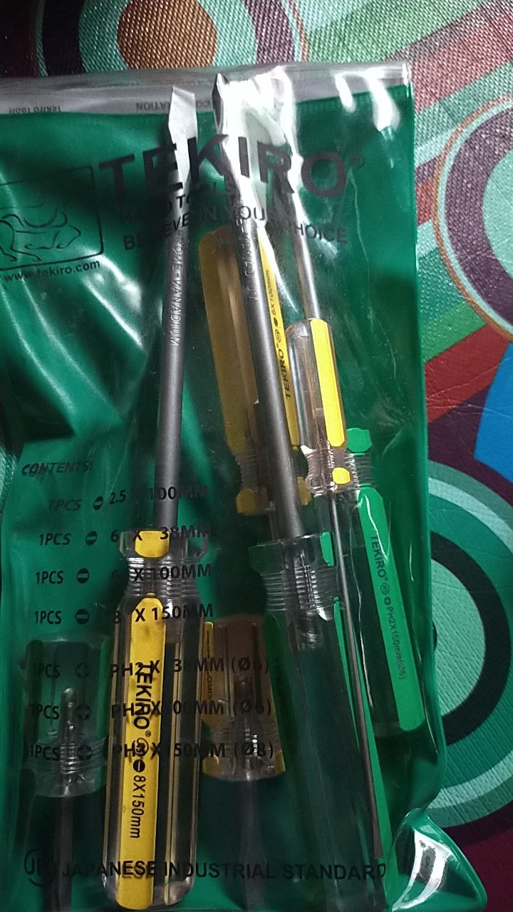 (1pcs)mata Obeng Ketok Ph2 Tajam (+) Ph3 Tumpul (+) Tekiro 1pcs