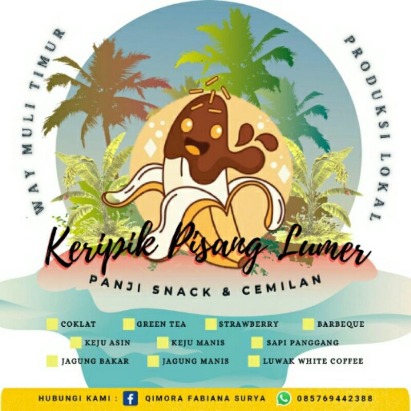 

Keripik Pisang Lumer dan Keripik Pisang Gurih Aneka Rasa