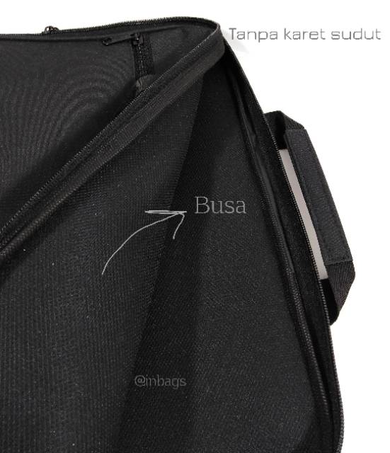 INBAGS Tas Softcase Notebook 12 inch Murah Dengan Busa
