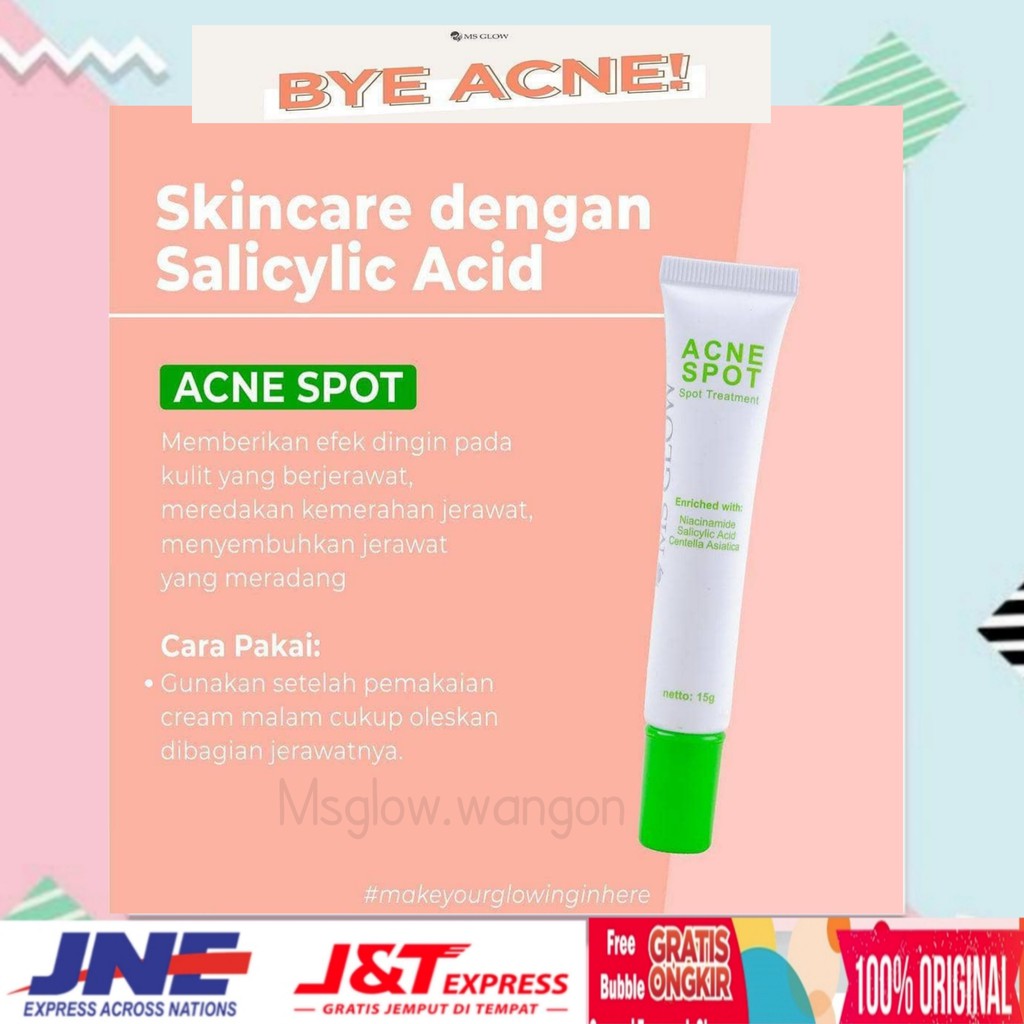 Acne Spot MS GLOW / MS GLOW Acne Spot oles jerawat