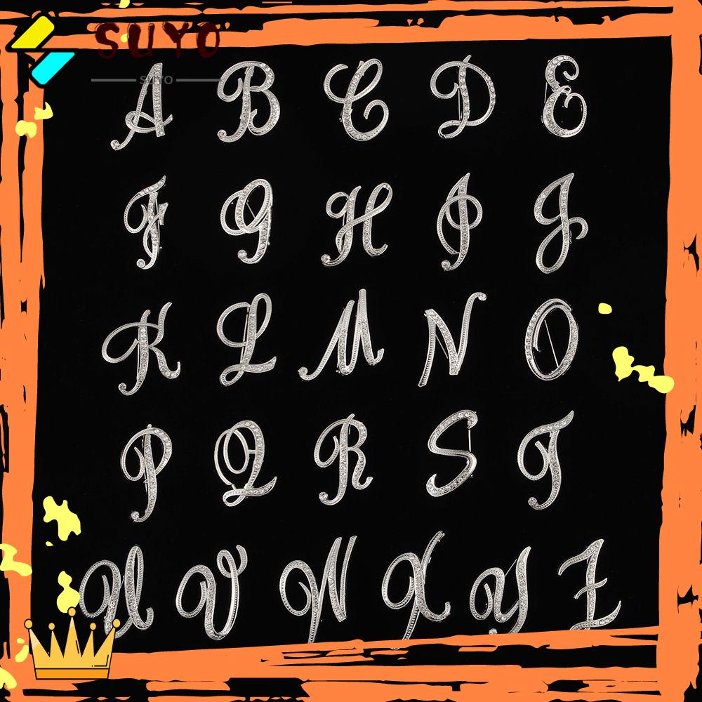 Suyou Pin / Bros Aksen Kristal / Berlian Imitasi Untuk Dekorasi Pakaian / Tas Wanita