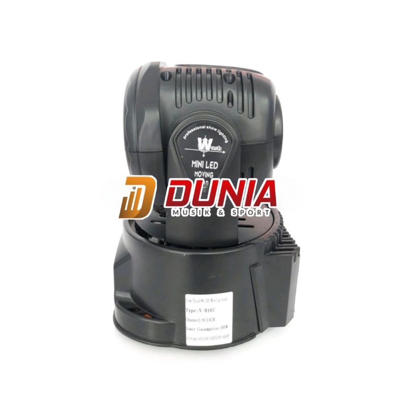 Wisdom Lampu Panggung Parled Mini Moving Head VB107