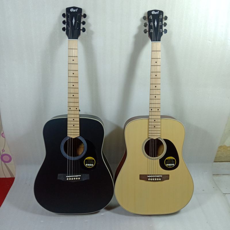 Gitar Akustik Cort ad810  original custom neck tanpa utuh tanpa sambung