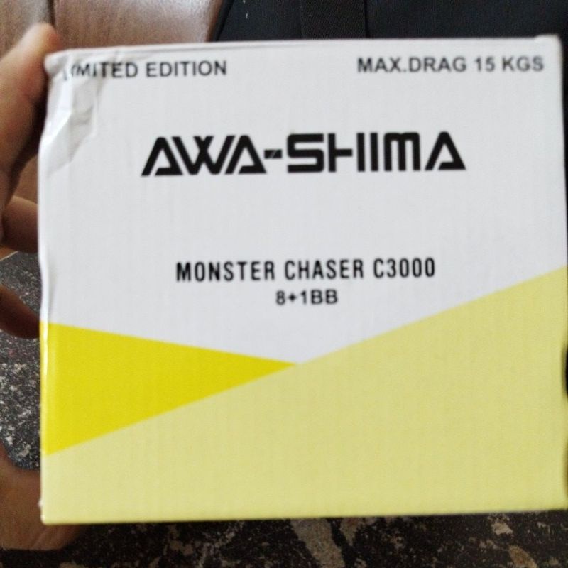 Reel Awashima Monster Chaser C3000 Power Handel
