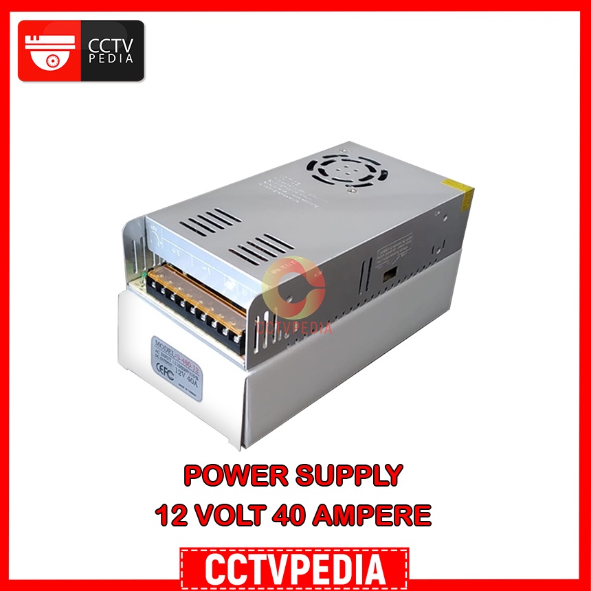 POWER SUPPLY 12 VOLT 40 AMPERE