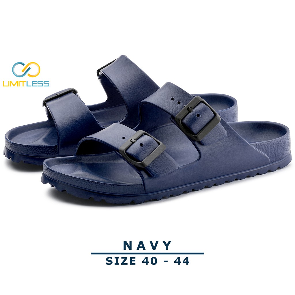 Sandal Selop Couple Sendal Pria Slip On Limitless Sandal Laki Laki Limitless Keren Kekinian
