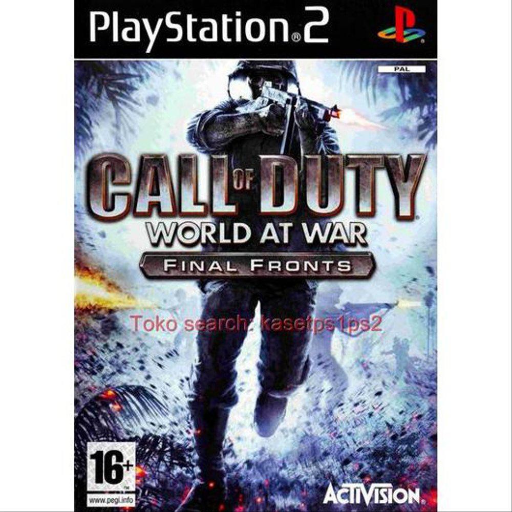 Jual Call Of Duty World At War Final Front Kaset Ps2 - Cd Ps2 - Game Ps2 Indonesia|Shopee Indonesia