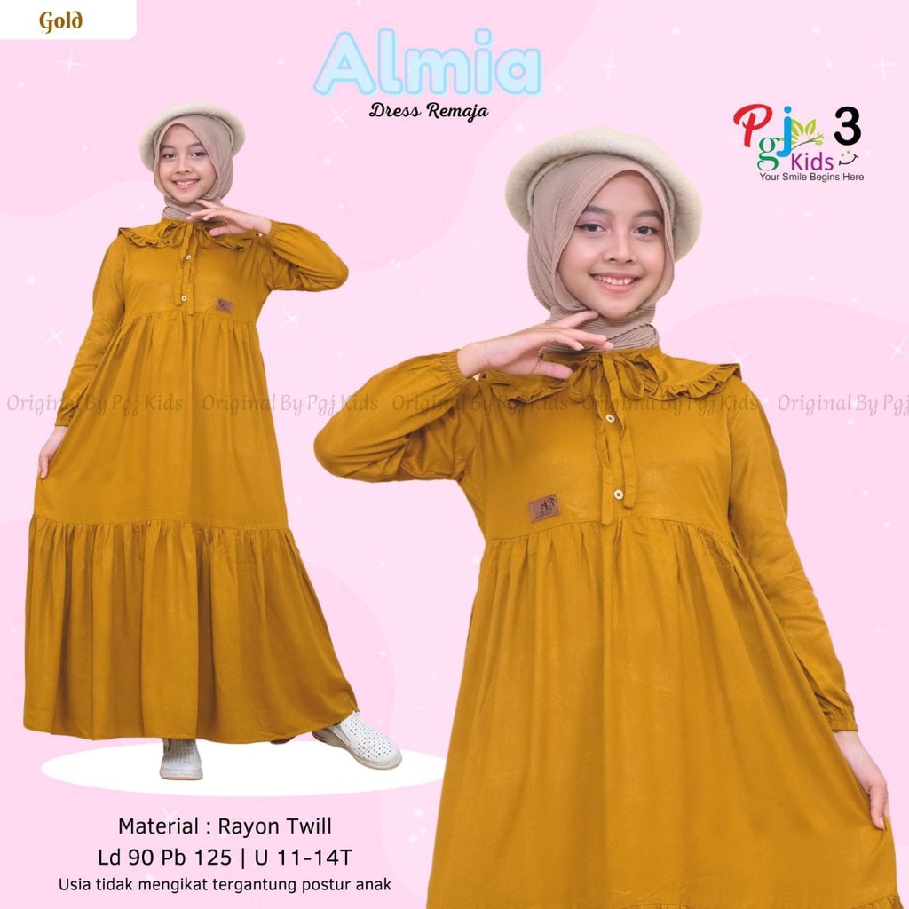 Dress Anak Muslim BAJU MUSLIM ANAK Gamis Anak PEREMPUAN TANGGUNG CANTIK LUCU TERBARU