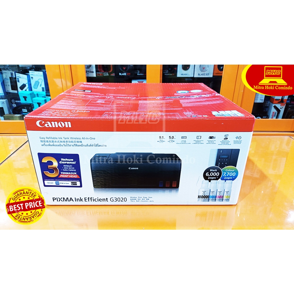 Printer Canon PIXMA G3020 (print, scan, copy) - WIFI