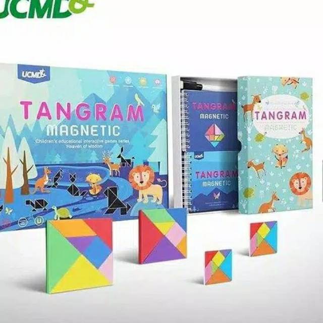 

BEST SELLER TERMURAH SUITCASE TANGRAM MAGNETIC BOOK SUIT CASE TANGRAM MAGNETIC BOOK SEALED SEGEL