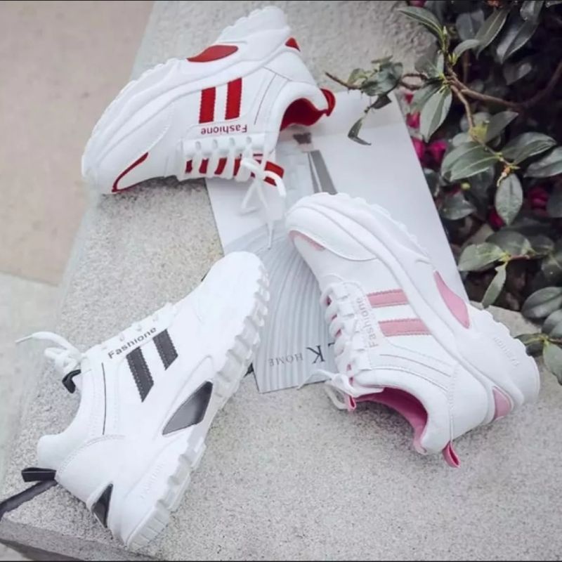 MS SHOES - Sepatu Sneaker Wanita Fashion Terbaru 2021 / Sepatu Sneaker Fashion Wanita Dewasa Size 37