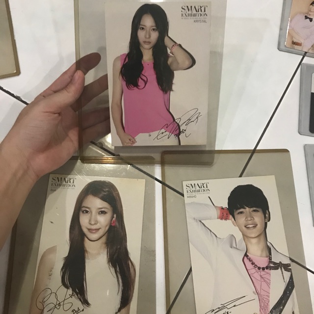 SM Exhibition photocard Krystal Minho BoA SUPER RARE POSTCARD