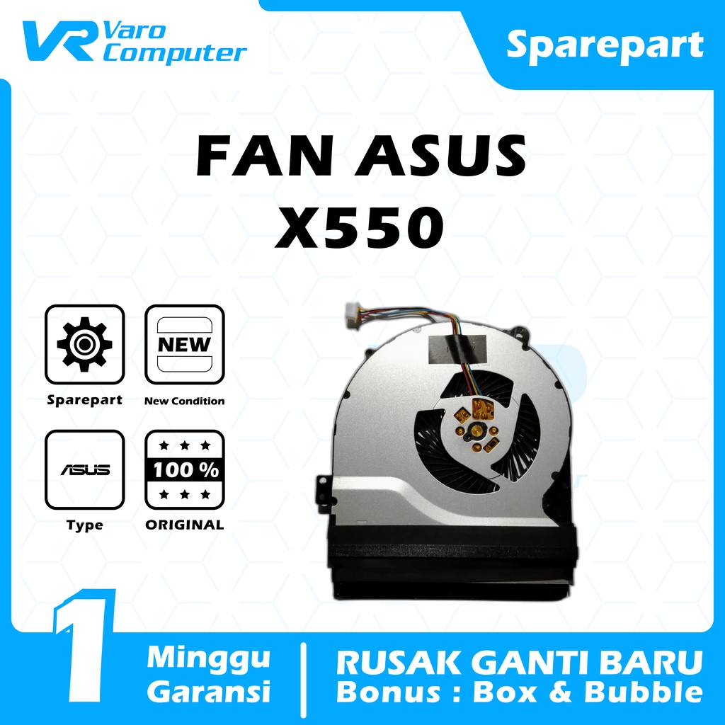 FAN KIPAS LAPTOP ASUS X550 X550D K550D X550DP K550DP X750J Original