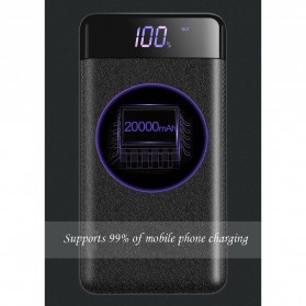 Trustfire Power Bank Quick Charge 2 Port 20000mAh + LED Flash - M200 - Black