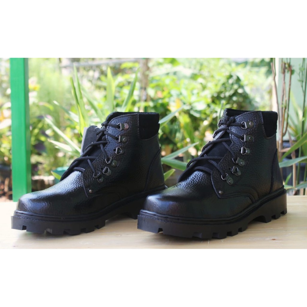 Sepatu Safety Boot Pria Kulit Asli Rasheda Dr 01