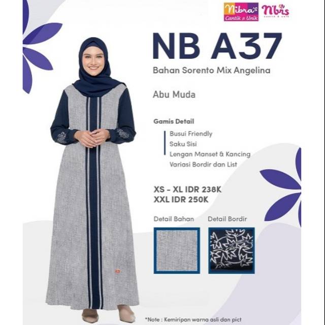Gamis Nibras NB A37 Abu Muda Sz M