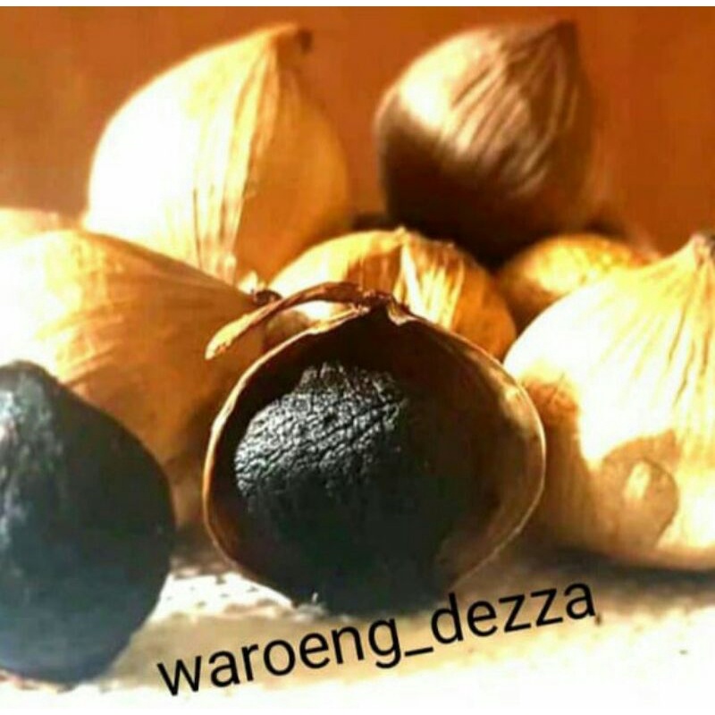 

black garlic bawah tunggal bawang ireng