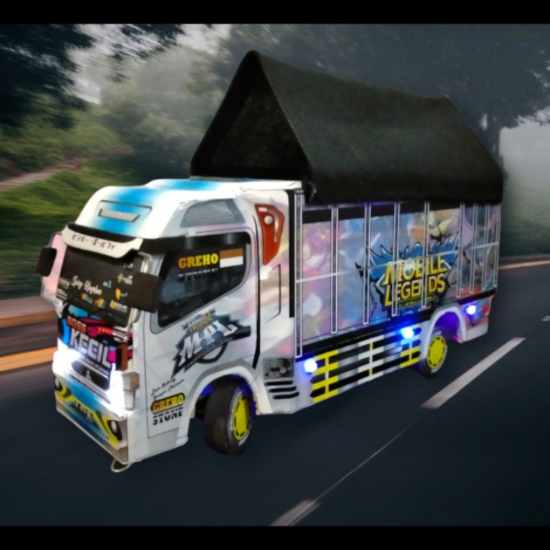 Miniatur Truk Oleng Mobile Lagends Terbaru harga murah