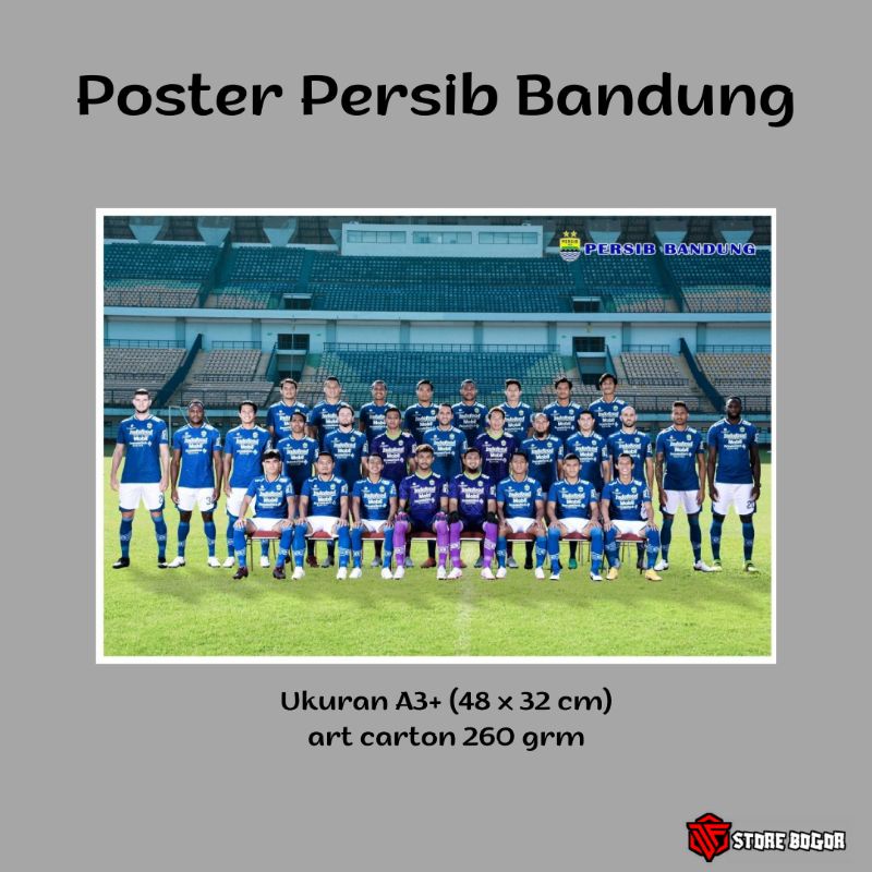 POSTER PERSIB BANDUNG TIM